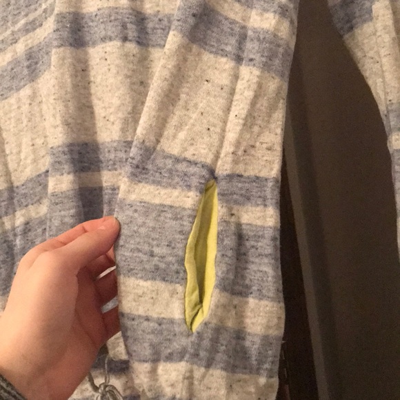 Loft Blue/grey sweater - Picture 3 of 3